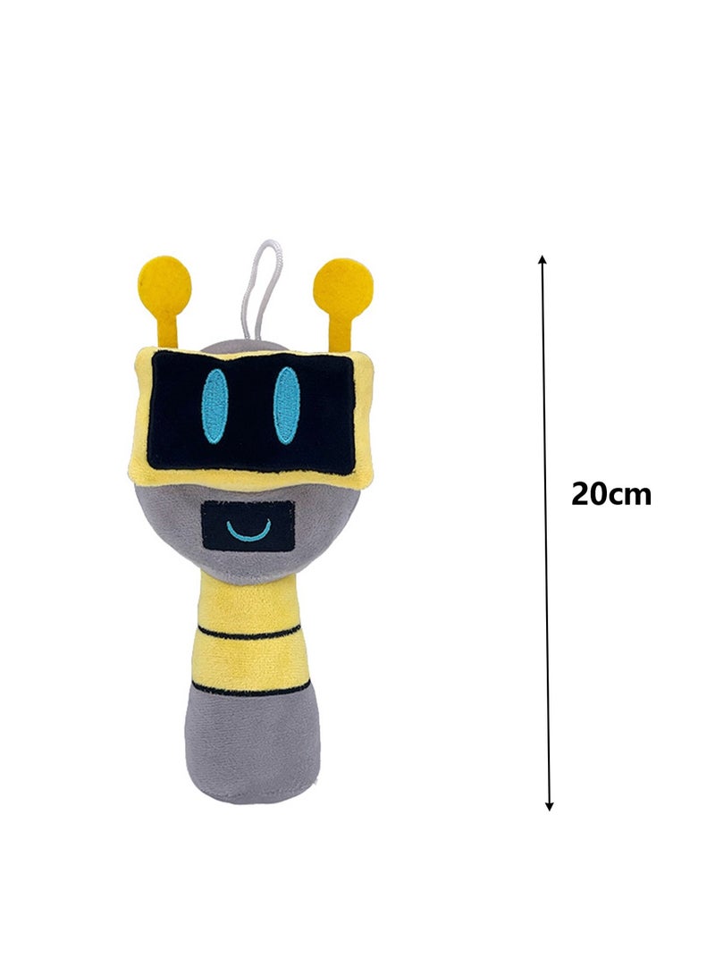 Rhythm Box Sprunki Game Surround 20cm Plush Toy, Realistic Cute Soft Plush Doll, Gift for Boys and Girls Game Fans (Robot) - Image 2